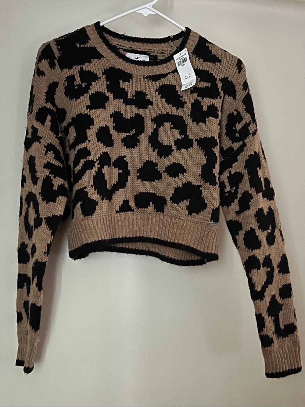 Hollister Cheetah Sweater